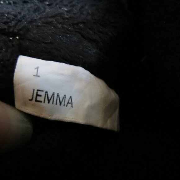 Khombu Girl's Pink Snow Boots Steel Shank Lace Up Winter Suede Faux Fur Size 1 - Picture 8 of 12